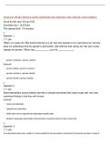 COUN 6215 WEEK 6 MODULE 3 QUIZ &vert; QUESTIONS AND ANSWERS &vert; 2026 UPDATE &vert; 100&percnt; CORRECT&period;