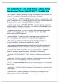 Fire Instructor II Exam Study Guide Updated Actual&NewLine;Question and Answer &lpar;2026&sol;2027&rpar; &vert; Final Review