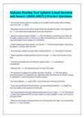 Alabama Boating Test Updated Actual Question&NewLine;and Answer &lpar;2026&sol;2027&rpar; &vert; Practice Questions