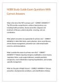 N588 Study Guide Exam Questions With Correct Answers&period;