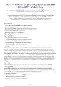 PSYC 210 Midterm and Final Exam 2026-2027 QUESTIONS AND ANSWERS ALREADY GRADED A&plus;&period; 100&percnt;&NewLine;Verified Solutions &vert; Updated Per Latest Guidelines &vert; Graded A&plus;