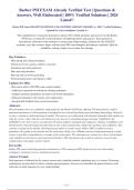 Barber PSI Exam 2026-2027 QUESTIONS AND ANSWERS ALREADY GRADED A&plus;&period; 100&percnt; Verified Solutions &vert;&NewLine;Updated Per Latest Guidelines &vert; Graded A&plus;
