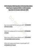 PHTLS Prehospital Trauma Life Support - Comprehensive Review Guide