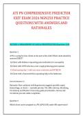 ATI PN COMPREHENSIVE PREDICTOR &NewLine;EXIT EXAM 2026 NGN250 PRACTICE &NewLine;QUESTIONS WITH ANSWERS AND &NewLine;RATIONALES
