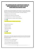 MFT LICENSING EXAM PREP &vert;QUESTIONS AND VERIFIED ANSWERS&vert;COMPREHENSIVE STUDY GUIDE&vert;A&plus; STUDY RESOURCE&vert;BRAND NEW 2026&sol;2027 UPDATE