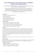 CCBC NURN155 Exam 2 2026-2027 QUESTIONS AND ANSWERS ALREADY GRADED A&plus;&period; 100&percnt; Verified&NewLine;Solutions &vert; Updated Per Latest Guidelines &vert; Graded A&plus;