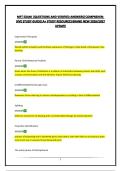 MFT EXAM &vert;QUESTIONS AND VERIFIED ANSWERS&vert;COMPREHENSIVE STUDY GUIDE&vert;A&plus; STUDY RESOURCE&vert;BRAND NEW 2026&sol;2027 UPDATE