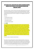 MFT EXAM STUDY &vert;QUESTIONS AND VERIFIED ANSWERS&vert;COMPREHENSIVE STUDY GUIDE&vert;A&plus; STUDY RESOURCE&vert;BRAND NEW 2026&sol;2027 UPDATE