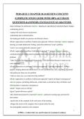 PEDS QUIZ 2 CHAPTER 20-24 REVIEW CONCEPTS&NewLine;&vert;COMPLETE STUDY GUIDE WITH 100&percnt; ACCURATE&NewLine;QUESTIONS &ANSWERS&period; EXCELLENCE GUARANTEED&period;