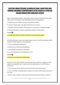 CERTIFIED BREASTFEEDING COUNSELOR EXAM &vert;QUESTIONS AND VERIFIED ANSWERS&vert;COMPREHENSIVE STUDY GUIDE&vert;A&plus; STUDY RESOURCE&vert;BRAND NEW 2026&sol;2027 UPDATE