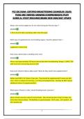 PCE CBC EXAM -CERTIFIED BREASTFEEDING COUNSELOR &vert;QUESTIONS AND VERIFIED ANSWERS&vert;COMPREHENSIVE STUDY GUIDE&vert;A&plus; STUDY RESOURCE&vert;BRAND NEW 2026&sol;2027 UPDATE