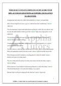 PEDS QUIZ 3 CH 25-29 &vert;COMPLETE STUDY GUIDE WITH&NewLine;100&percnt; ACCURATE QUESTIONS &ANSWERS&period; EXCELLENCE&NewLine;GUARANTEED&period;