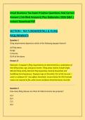 Intuit Business Tax Exam Practice Questions And Correct &NewLine;Answers &lpar;Verified Answers&rpar; Plus Rationales 2026 Q&A &vert; &NewLine;Instant Download Pdf 