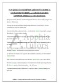 PEDS QUIZ 2 CH 20-24 REVIEW QUESTIONS &vert;COMPLETE&NewLine;STUDY GUIDE WITH 100&percnt; ACCURATE QUESTIONS&NewLine;&ANSWERS&period; EXCELLENCE GUARANTEED&period;