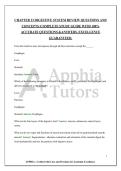 CHAPTER 23 DIGESTIVE SYSTEM REVIEW QUESTIONS AND&NewLine;CONCEPTS &vert;COMPLETE STUDY GUIDE WITH 100&percnt;&NewLine;ACCURATE QUESTIONS &ANSWERS&period; EXCELLENCE&NewLine;GUARANTEED&period;