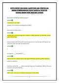 USPTO PATENT BAR EXAM &vert;QUESTIONS AND VERIFIED ANSWERS&vert;COMPREHENSIVE STUDY GUIDE&vert;A&plus; STUDY RESOURCE&vert;BRAND NEW 2026&sol;2027 UPDATE