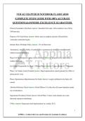 NUR 612 CHAPTER 28 NOTEBOOK FLASHCARDS&NewLine;&vert;COMPLETE STUDY GUIDE WITH 100&percnt; ACCURATE&NewLine;QUESTIONS &ANSWERS&period; EXCELLENCE GUARANTEED&period;
