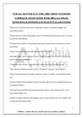NUR 612 CHAPTER 25 FLASHCARDS FROM NOTEBOOK&NewLine;&vert;COMPLETE STUDY GUIDE WITH 100&percnt; ACCURATE&NewLine;QUESTIONS &ANSWERS&period; EXCELLENCE GUARANTEED&period;