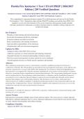 Florida fire instructor 1 EXAM Package deal