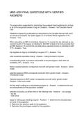 MBG 4020 FINAL QUESTIONS WITH VERIFIED ANSWERS