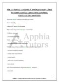 NUR 612 MODULE 3 CHAPTER 31 &vert;COMPLETE STUDY GUIDE&NewLine;WITH 100&percnt; ACCURATE QUESTIONS &ANSWERS&period;&NewLine;EXCELLENCE GUARANTEED&period;
