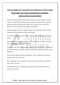 NUR 612 MODULE 3 CHAPTER 43 &vert;COMPLETE STUDY GUIDE&NewLine;WITH 100&percnt; ACCURATE QUESTIONS &ANSWERS&period;&NewLine;EXCELLENCE GUARANTEED&period;