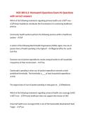 HCD 303 6&period;2&colon; Homework Questions Exam &num;1 Questions&NewLine;with correct answers