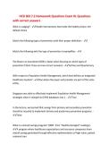 HCD 303 7&period;2 Homework Questions Exam &num;1 Questions&NewLine;with correct answers