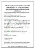 NUR 612 LEARNING OBJECTIVES FLASHCARDS TEST &num;2&NewLine;PART ONE &vert;COMPLETE STUDY GUIDE WITH 100&percnt;&NewLine;ACCURATE QUESTIONS &ANSWERS&period; EXCELLENCE&NewLine;GUARANTEED&period;