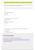 EPA Section 608 Certification Study Questions and Answers Guide