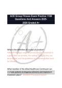 ACE Group Fitness Instructor Exam Prep&colon; 1100 Questions with Comprehensive Answers