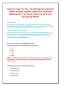 NASM-CPT EXAM PREP 2026 &colon; 200 PRACTICE QUESTIONS WITH &NewLine;CORRECT DETAILED ANSWERS AND IN-DEPTH RATIONALES &NewLine;&lpar;BASED ON THE 7TH EDITION OPT MODEL&rpar; UPDATED 2026 GUARANTEED PASS A&plus; 