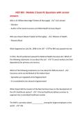 HCD 303 midterm study guide Exam &num;1 Questions with&NewLine;correct answers