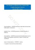  Certified Case Manager &lpar;CCM&rpar; Exam Comprehensive Review Guide