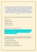 NSG 3600 EXAM 1&sol;APPROVED NSG 3600 EXAM 1 AND STUDY GUIDE LATEST 2026&sol;2027 COMPLETE ACCURATE EXAM REAL QUESTIONS AND CORRECT DETAILED ANSWERS WITH RATIONALES &lpar;100&percnt; CORRECT DETAILED ANSWERS WITH RATIONALES &lpar;100&percnt; CORRECT VERIFIED SOLUTIONS&rpar; NEWEST UPDATED VE