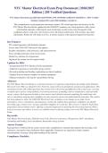 NYC Master Electrical Exam 2026-2027 QUESTIONS AND ANSWERS ALREADY GRADED A&plus;&period; 100&percnt; Verified&NewLine;Solutions &vert; Updated Per Latest 2026 Guidelines &vert; Graded A&plus;