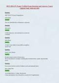MGT 420-GCU Exam &vert; Verified Exam Questions and Answers &vert; Latest Updated Study Material 2026