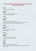 MGT 420 Final Exam &vert; Verified Exam Questions and Answers &vert; Latest Updated Study Material 2026