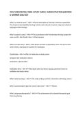 WCU FUNDAMENTALS WEEK 5 STUDY GUIDE &vert; NURSING PRACTICE QUESTIONS & ANSWERS 2026&sol;2027