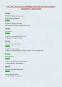 MGT 420 Final Exam &vert; Verified Exam Questions and Answers &vert; Latest Updated Study Material 2026