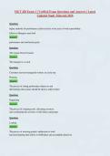 MGT 420 Exam 1 &vert; Verified Exam Questions and Answers &vert; Latest Updated Study Material 2026