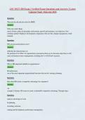 ASU MGT 420 Exam &vert; Verified Exam Questions and Answers &vert; Latest Updated Study Material 2026