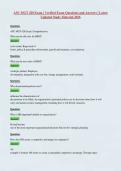 ASU MGT 420 Exam &vert; Verified Exam Questions and Answers &vert; Latest Updated Study Material 2026