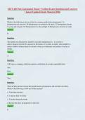 MGT 420 Post-Assessment Exam &vert; Verified Exam Questions and Answers &vert; Latest Updated Study Material 2026