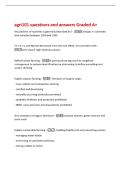 agri101 questions and answers Graded A&plus;&NewLine;Any declines of nutrients is generally described by&quest; -Changes in cultivated&NewLine;land varieties between 1950 and 1999&NewLine;Zn&comma; Fe&comma; Cu and Mg has decreased since the mid 1960s&comma; this coincides with -&NewLine;semi-dwarf&comma; high-yieldi