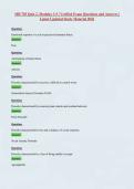MH 703 Quiz 2&comma; Modules 3-5 &vert; Verified Exam Questions and Answers &vert; Latest Updated Study Material 2026