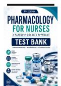 PHARMACOLOGY FOR NURSES A PATHOPHYSIOLOGIC APPROACH 7TH EDITION TEST BANK&period;pdf&NewLine;&NewLine;