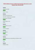 MH 703 Midterm Exam &vert; Verified Exam Questions and Answers &vert; Latest Updated Study Material 2026