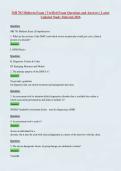 MH 703 Midterm Exam &vert; Verified Exam Questions and Answers &vert; Latest Updated Study Material 2026