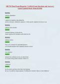 MH 703 Final Exam Blueprint &vert; Verified Exam Questions and Answers &vert; Latest Updated Study Material 2026